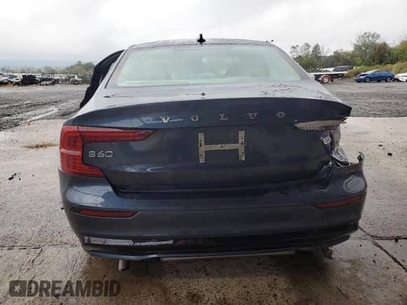 2024 Volvo S60 Plus Dark Theme with VIN 7JRL12TLXRG297022, listed as a Copart auction lot 81265705 with 16,953 mi miles and Salvage title. Bid and sale history available at DreamBid. Image 6.