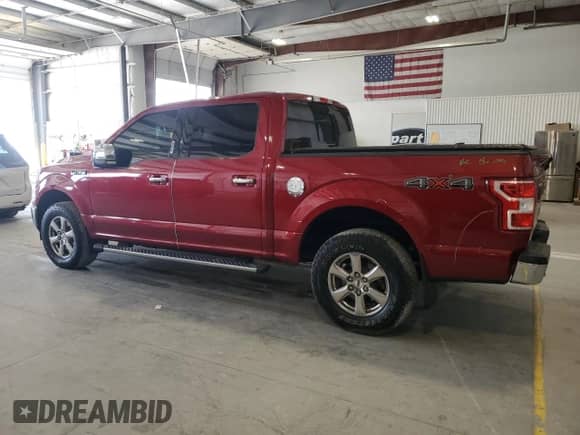 2018 Ford F-150 XL with VIN 1FTEW1EP1JFB44302, listed as a Copart auction lot 70579955 with 94,422 mi miles and Salvage title. Bid and sale history available at DreamBid. Image 2.