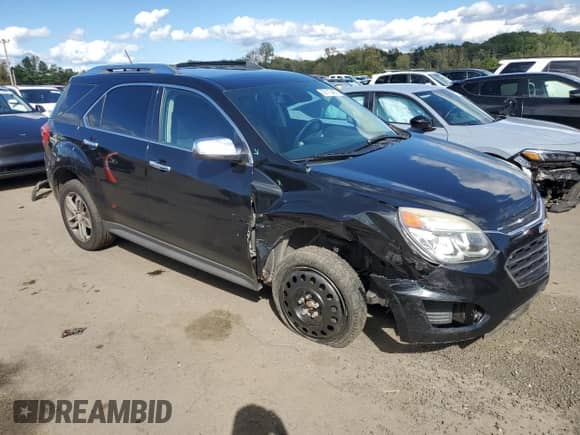 2016 Chevrolet Equinox LTZ z VIN 2GNFLGE38G6347646, wystawiony jako Copart lot #82110455 z przebiegiem 132 844 mil mil oraz Szkoda całkowita • Salvage title. Historia ofert i sprzedaży dostępna na DreamBid. Obrazek 4.