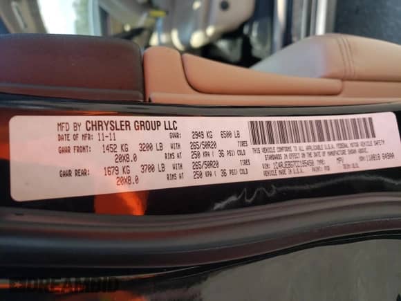 2012 Jeep Grand Cherokee Limited z VIN 1C4RJEBG7CC195450, wystawiony jako Copart lot #60673955 z przebiegiem 121 147 mil mil oraz Szkoda całkowita • Salvage title. Historia ofert i sprzedaży dostępna na DreamBid. Obrazek 13.