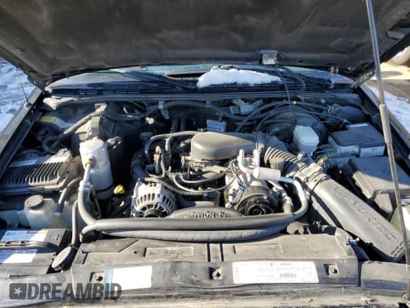 1998 Chevrolet Blazer LS with VIN 1GNCT18W7WK214281, listed as a Copart auction lot 45454165 with 151,744 mi miles and Salvage title. Bid and sale history available at DreamBid. Image 12.