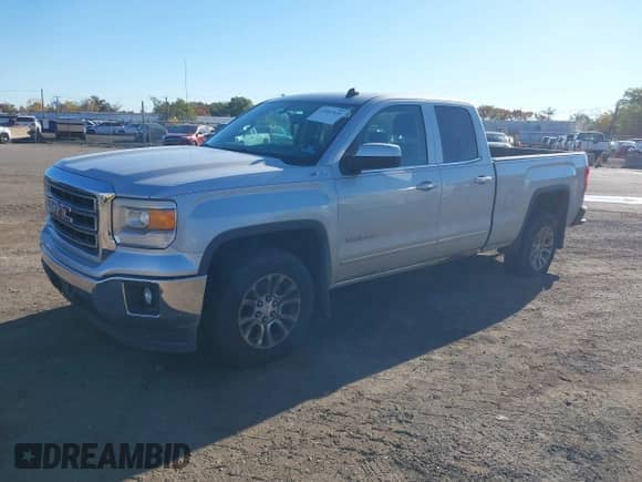2014 GMC Sierra 1500 SLE with VIN 1GTV2UEC1EZ277382, listed as a IAAI auction lot 43487639 with 152,609 mi miles and . Bid and sale history available at DreamBid. Image 2.