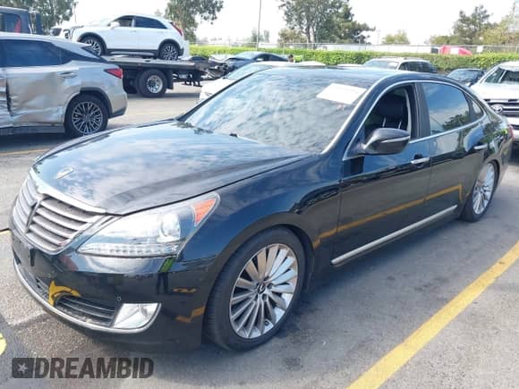 2016 Hyundai Equus Signature z VIN KMHGH4JH2GU102255, wystawiony jako IAAI lot #43273374 z przebiegiem 114 244 mil mil oraz . Historia ofert i sprzedaży dostępna na DreamBid. Obrazek 2.