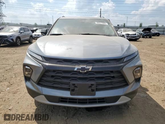 2025 Chevrolet Blazer LT с VIN 3GNKBJRS5SS137869, выставлен на аукционе Copart как лот 56577895 с пробегом 7 019 миль миль и Списание • Salvage title. История ставок и продаж доступна на DreamBid. Изображение 5.