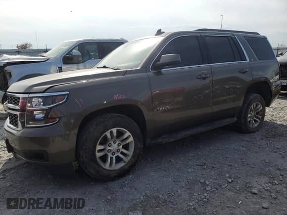2016 Chevrolet Tahoe LS z VIN 1GNSKAEC9GR371862, wystawiony jako Copart lot #53430955 z przebiegiem 163 950 mil mil oraz Szkoda całkowita • Salvage title. Historia ofert i sprzedaży dostępna na DreamBid. Obrazek 1.