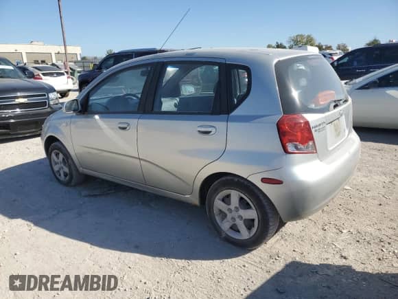 2005 Chevrolet Aveo LS с VIN KL1TD62615B487881, выставлен на аукционе Copart как лот 75677984 с пробегом 108 926 миль миль и Чистый • Clean title. История ставок и продаж доступна на DreamBid. Изображение 2.