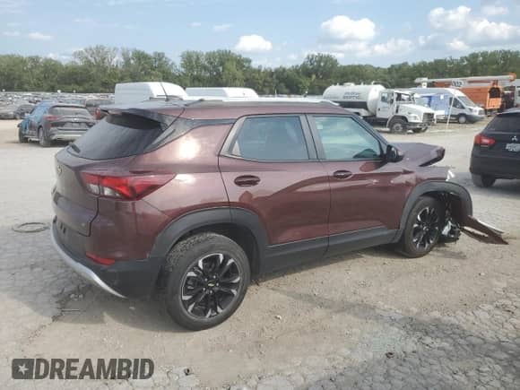 2023 Chevrolet TrailBlazer LT с VIN KL79MPS22PB181312, выставлен на аукционе Copart как лот 71494925 с пробегом 45 979 миль миль и Списание • Salvage title. История ставок и продаж доступна на DreamBid. Изображение 3.