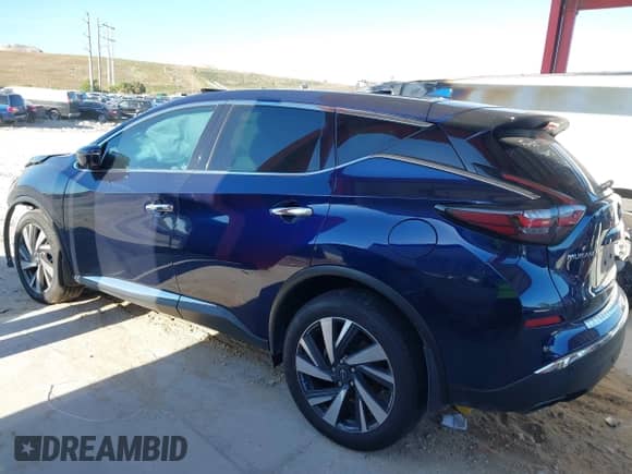 2023 Nissan Murano SL with VIN 5N1AZ2CJ5PC125039, listed as a IAAI auction lot 42030071 with 71,071 mi miles and . Bid and sale history available at DreamBid. Image 15.