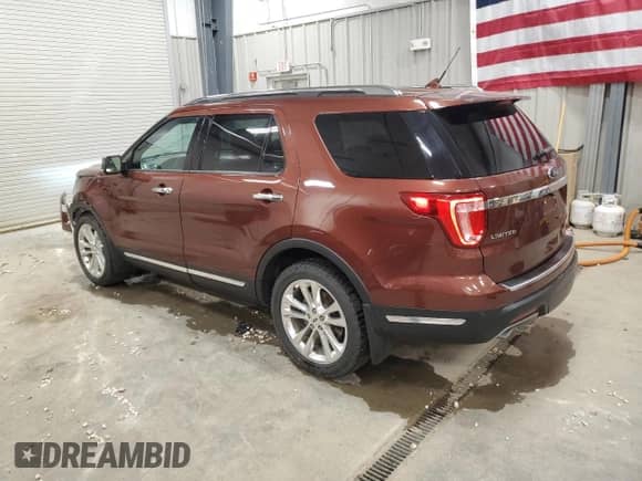 2018 Ford Explorer Limited z VIN 1FM5K8F81JGB78970, wystawiony jako Copart lot #80515955 z przebiegiem 87 742 mil mil oraz Szkoda całkowita • Salvage title. Historia ofert i sprzedaży dostępna na DreamBid. Obrazek 2.