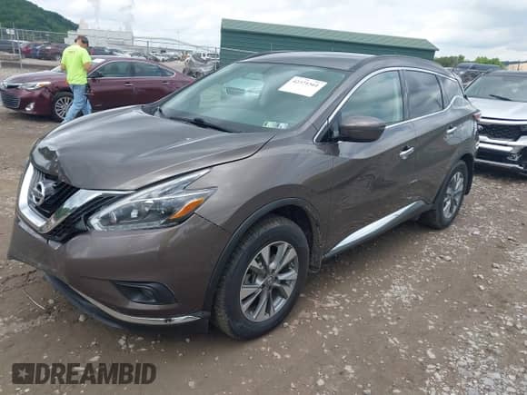2018 Nissan Murano SV с VIN 5N1AZ2MH7JN120545, выставлен на аукционе IAAI как лот 42371561 с пробегом 61 957 миль миль и . История ставок и продаж доступна на DreamBid. Изображение 2.
