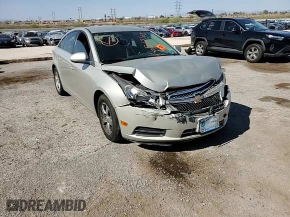 2014 Chevrolet Cruze 1LT with VIN 1G1PC5SB8E7458510, listed as a Copart auction lot 60517525 with 68,723 mi miles and Salvage title. Bid and sale history available at DreamBid. Image 13.