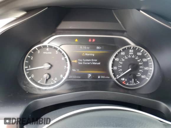 2019 Nissan Murano SV with VIN 5N1AZ2MJ5KN132214, listed as a Copart auction lot 66032765 with 29,132 mi miles and Non repairable. Bid and sale history available at DreamBid. Image 9.