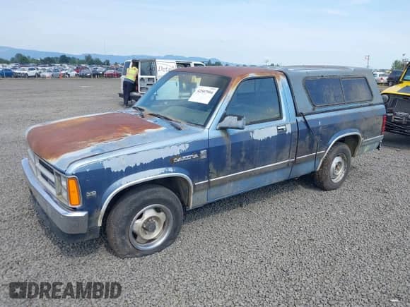1988 Dodge Dakota with VIN 1B7FN14X1JS749047, listed as a IAAI auction lot 42507904 with 131,340 mi miles and . Bid and sale history available at DreamBid. Image 2.
