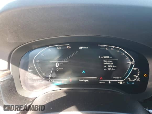 2023 BMW 5 Series 530e z VIN WBA13AG04PCL87228, wystawiony jako Copart lot #48057315 z przebiegiem 50 087 mil mil oraz Szkoda całkowita • Salvage title. Historia ofert i sprzedaży dostępna na DreamBid. Obrazek 9.