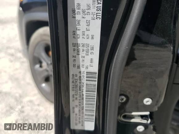 2019 Jeep Compass Altitude with VIN 3C4NJCBB5KT676730, listed as a Copart auction lot 85666565 with 123,853 mi miles and Clean title. Bid and sale history available at DreamBid. Image 13.