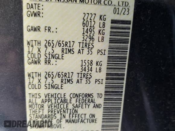 2023 Nissan Frontier SV with VIN 1N6ED1FK0PN636758, listed as a Copart auction lot 70601224 with 19,997 mi miles and Salvage title. Bid and sale history available at DreamBid. Image 14.