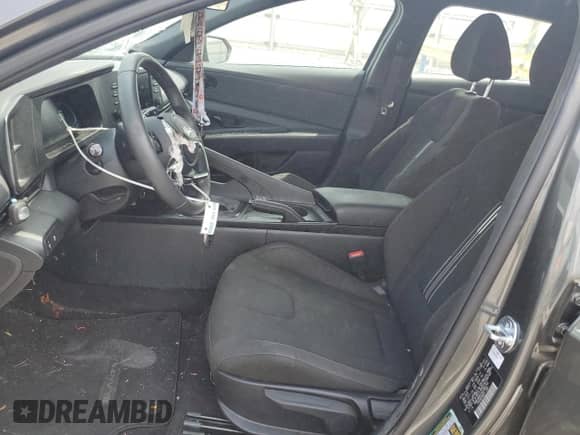 2025 Hyundai Elantra SEL Sport with VIN KMHLM4DG3SU966740, listed as a Copart auction lot 71275755 with 15,327 mi miles and Salvage title. Bid and sale history available at DreamBid. Image 7.