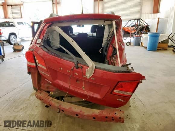 2012 Dodge Journey R/T with VIN 3C4PDDEG4CT258142, listed as a Copart auction lot 71326495 with 155,227 mi miles and Salvage title. Bid and sale history available at DreamBid. Image 6.