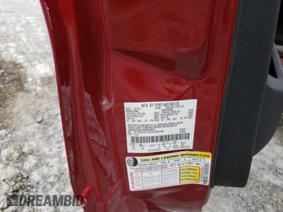 2014 Ford F-150 XLT с VIN 1FTFW1ETXEFC64154, выставлен на аукционе Copart как лот 81746495 с пробегом 110 785 миль миль и Списание • Salvage title. История ставок и продаж доступна на DreamBid. Изображение 12.