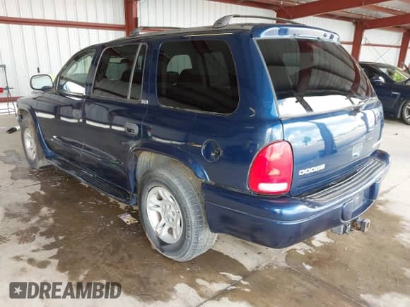 2002 Dodge Durango with VIN 1B8HR58Z32F197654, listed as a IAAI auction lot 41898776 with 214,263 mi miles and . Bid and sale history available at DreamBid. Image 3.