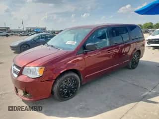 2017 Dodge Grand Caravan SE Plus with VIN 2C4RDGBG9HR701183, listed as a Copart auction lot 81318595 with 104,687 mi miles and Clean title. Bid and sale history available at DreamBid. Image 1.