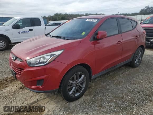 2015 Hyundai Tucson GLS z VIN KM8JTCAF8FU070021, wystawiony jako Copart lot #84802465 z przebiegiem 143 195 mil mil oraz Czysty tytuł • Clean title. Historia ofert i sprzedaży dostępna na DreamBid. Obrazek 1.
