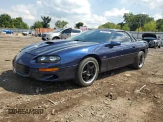 2002 Chevrolet Camaro Z28 with VIN 2G1FP22G322139304, listed as a Copart auction lot 70902805 with 92,804 mi miles and Salvage title. Bid and sale history available at DreamBid. Image 1.