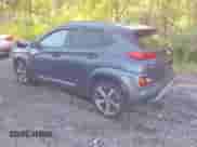 2019 Hyundai Kona Ultimate z VIN KM8K5CA5XKU329527, wystawiony jako IAAI lot #43159538 z przebiegiem 185 726 mil mil oraz . Historia ofert i sprzedaży dostępna na DreamBid. Obrazek 3.