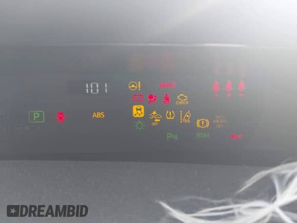 2021 Toyota Prius L Eco with VIN JTDKAMFU1M3136133, listed as a IAAI auction lot 43285926 with 49,911 mi miles and . Bid and sale history available at DreamBid. Image 7.