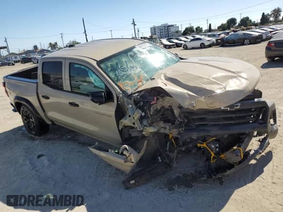 2024 Chevrolet Colorado 4WD Trail Boss с VIN 1GCPTEEK2R1256807, выставлен на аукционе Copart как лот 66575315 с пробегом 6 592 миль миль и Списание • Salvage title. История ставок и продаж доступна на DreamBid. Изображение 4.