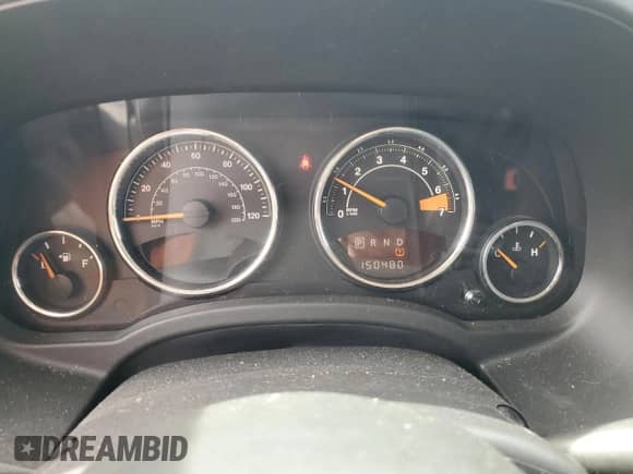 2014 Jeep Compass Latitude with VIN 1C4NJCEB1ED522330, listed as a Copart auction lot 84630415 with 150,480 mi miles and Salvage title. Bid and sale history available at DreamBid. Image 9.