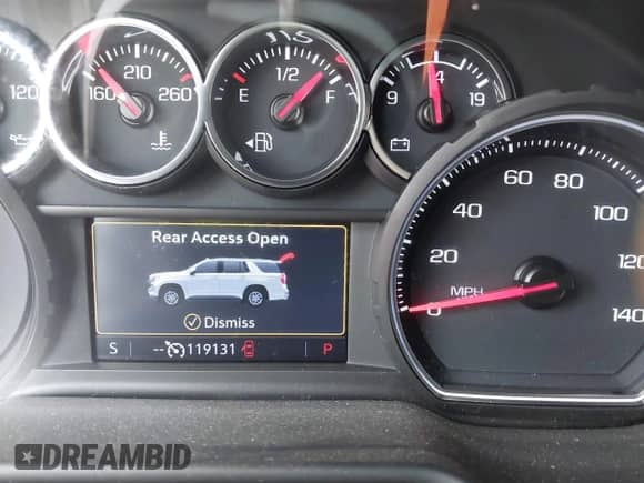 2021 Chevrolet Tahoe LT with VIN 1GNSCNKD7MR439900, listed as a IAAI auction lot 41187590 with 119,131 mi miles and . Bid and sale history available at DreamBid. Image 16.