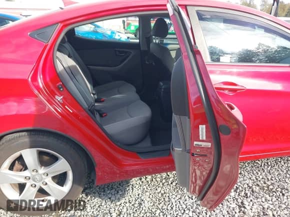 2013 Hyundai Elantra GLS with VIN KMHDH4AE9DU934387, listed as a IAAI auction lot 43345195 with 93,871 mi miles and . Bid and sale history available at DreamBid. Image 8.