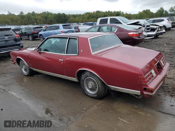 1980 Chevrolet Monte Carlo с VIN 1Z37JA1416268, выставлен на аукционе Copart как лот 72989804 с пробегом 73 966 миль миль и Списание • Salvage title. История ставок и продаж доступна на DreamBid. Изображение 2.
