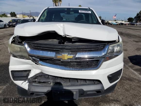 2018 Chevrolet Colorado 2WD Work Truck with VIN 1GCHSBEA2J1114345, listed as a Copart auction lot 69729585 with 85,498 mi miles and Salvage title. Bid and sale history available at DreamBid. Image 5.