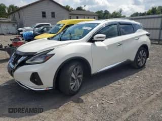 2020 Nissan Murano SL с VIN 5N1AZ2CS4LN118042, выставлен на аукционе Copart как лот 68927985 с пробегом 60 840 миль миль и Списание • Salvage title. История ставок и продаж доступна на DreamBid. Изображение 1.