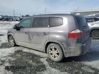 2012 Chevrolet Orlando 1LT с VIN KL77P2EM9CK535237, выставлен на аукционе Copart как лот 46406275 с пробегом 316 820 миль миль и На запчасти • Non repairable. История ставок и продаж доступна на DreamBid. Изображение 2.