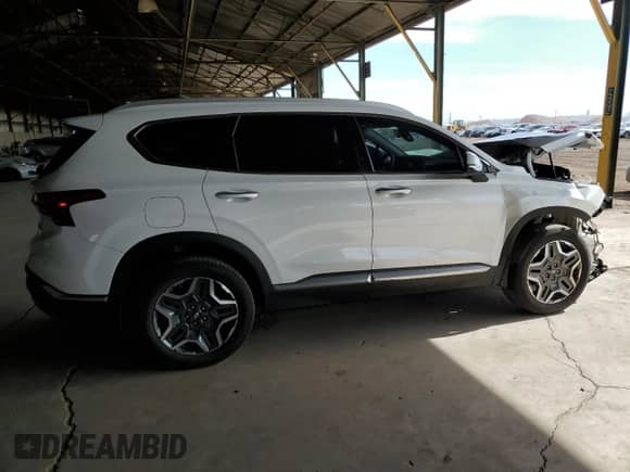 2022 Hyundai Santa Fe SEL Convenience with VIN KM8S6DA28NU036884, listed as a Copart auction lot 57710335 with 47,748 mi miles and Salvage title. Bid and sale history available at DreamBid. Image 3.