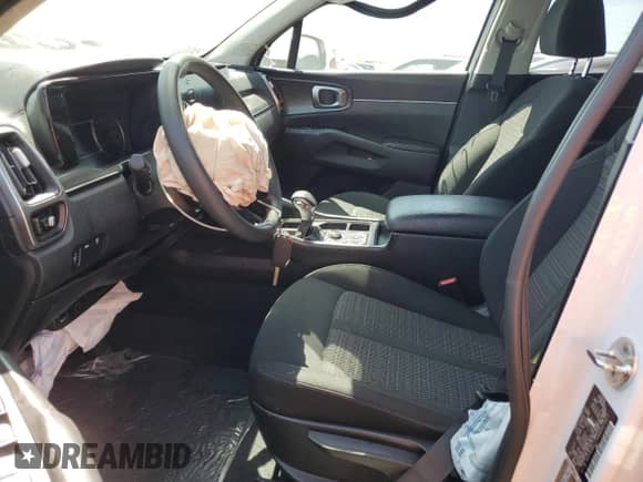 2022 Kia Sorento LX with VIN 5XYRGDLC4NG097947, listed as a Copart auction lot 55227485 with 45,280 mi miles and Salvage title. Bid and sale history available at DreamBid. Image 7.