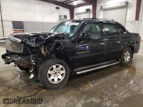 2002 Cadillac Escalade EXT with VIN 3GYEK63N42G229560, listed as a Copart auction lot 54163075 with 262,849 mi miles and Non repairable. Bid and sale history available at DreamBid. Image 1.