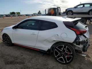 2022 Hyundai Veloster z VIN KMHT36AH5NU015486, wystawiony jako Copart lot #55395744 z przebiegiem 11 434 mil mil oraz Szkoda całkowita • Salvage title. Historia ofert i sprzedaży dostępna na DreamBid. Obrazek 2.