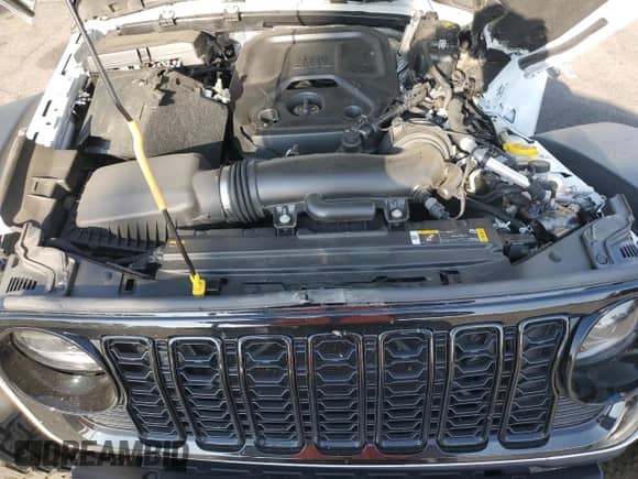 2025 Jeep Wrangler Willys with VIN 1C4PJXDN9SW521938, listed as a Copart auction lot 66865445 with 9,030 mi miles and Salvage title. Bid and sale history available at DreamBid. Image 11.