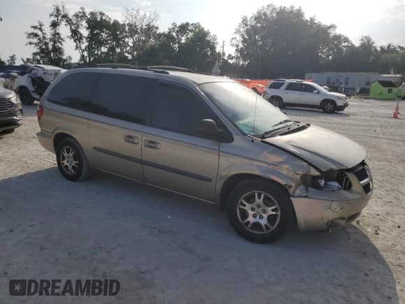 2003 Dodge Caravan Sport z VIN 2D4GP44L63R235134, wystawiony jako Copart lot #59277485 z przebiegiem 265 804 mil mil oraz Nie do naprawy • Non repairable. Historia ofert i sprzedaży dostępna na DreamBid. Obrazek 4.