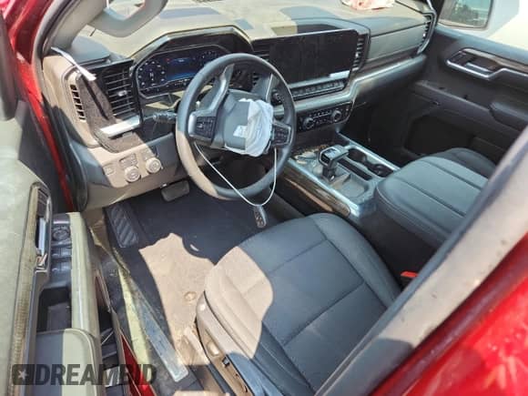 2023 Chevrolet Silverado 1500 LT with VIN 1GCRDDED3PZ272840, listed as a Copart auction lot 60309255 with 15,161 mi miles and Salvage title. Bid and sale history available at DreamBid. Image 8.