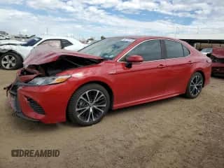 2019 Toyota Camry Hybrid SE с VIN 4T1B21HK2KU011930, выставлен на аукционе Copart как лот 82111515 с пробегом 38 079 миль миль и Списание • Salvage title. История ставок и продаж доступна на DreamBid. Изображение 1.