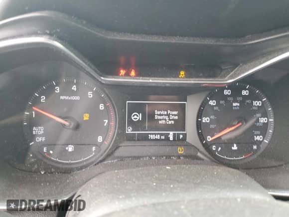 2021 Chevrolet TrailBlazer LT with VIN KL79MPSL0MB042851, listed as a Copart auction lot 82030285 with 76,546 mi miles and Non repairable. Bid and sale history available at DreamBid. Image 9.