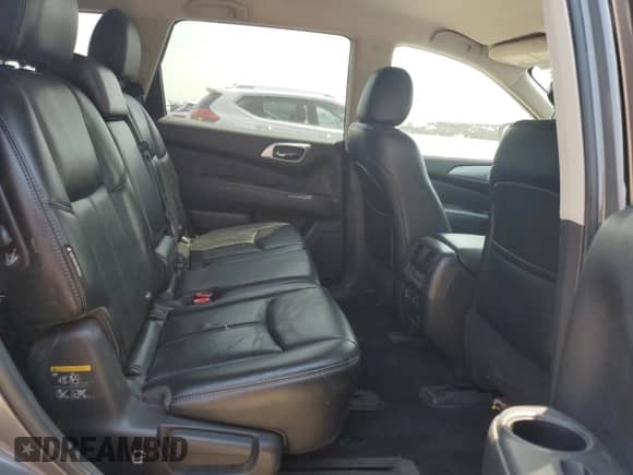 2018 Nissan Pathfinder Platinum with VIN 5N1DR2MM6JC621416, listed as a Copart auction lot 60105205 with 86,489 mi miles and Salvage title. Bid and sale history available at DreamBid. Image 10.