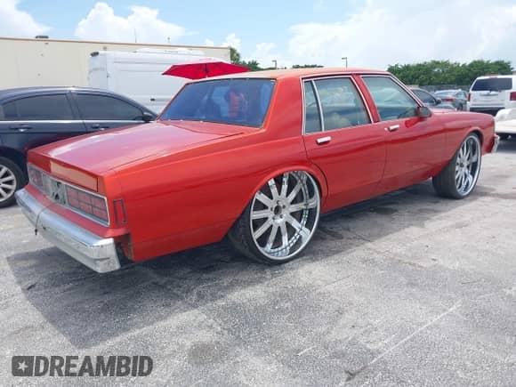 1988 Chevrolet Caprice с VIN 1G1BL51H9JR120497, выставлен на аукционе IAAI как лот 42918701 с пробегом 33 199 миль миль и . История ставок и продаж доступна на DreamBid. Изображение 4.