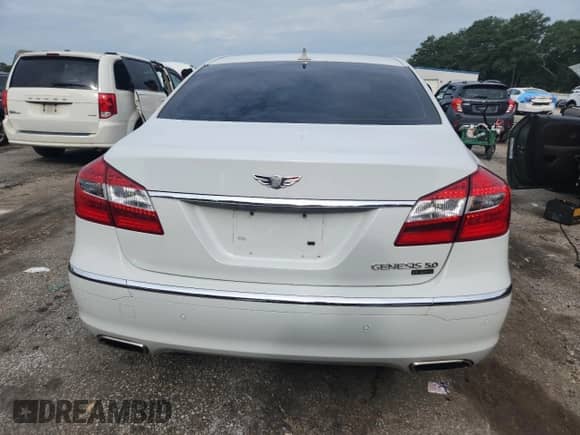 2013 Hyundai Genesis R-Spec z VIN KMHGC4DH4DU234116, wystawiony jako Copart lot #59515975 z przebiegiem 92 647 mil mil oraz Szkoda całkowita • Salvage title. Historia ofert i sprzedaży dostępna na DreamBid. Obrazek 6.