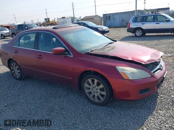 2006 Honda Accord EX-L with VIN 1HGCM66596A000672, listed as a IAAI auction lot 43040485 with Not provided miles and . Bid and sale history available at DreamBid. Image 1.